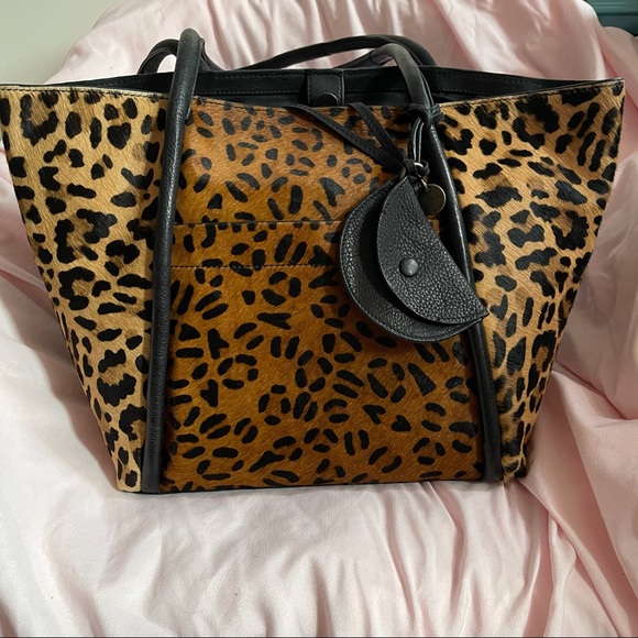 Lucky Brand leopard tote bag - Picture 2 of 8